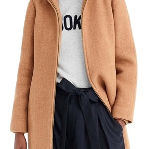 Lodge coat in Italian stadium-cloth wool